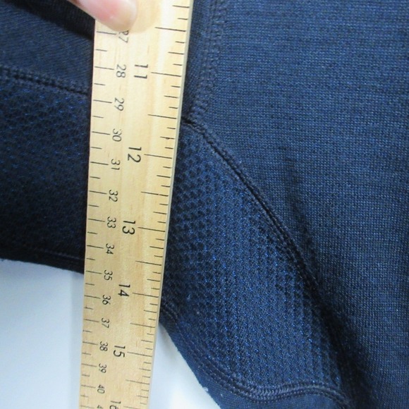 Smartwool Intraknit 200 Base Layer Tights Pants Men L Blue Wool Running 338 - Picture 11 of 11